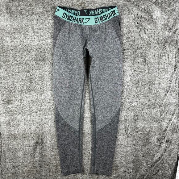 Gymshark Flex Leggings Women's Large Gray - Picture 2 of 5